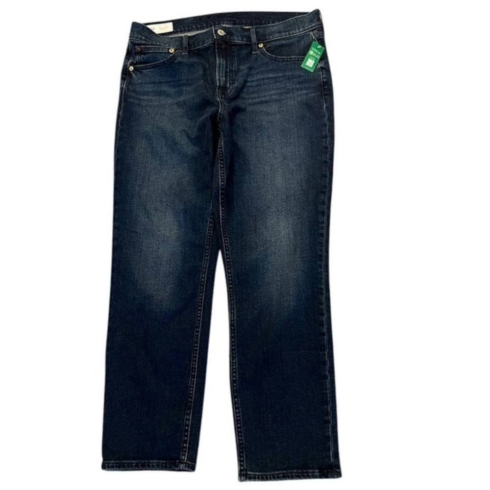 NWT GAP For Good vintage slim midrise jeans, dark wash, 32/14R
